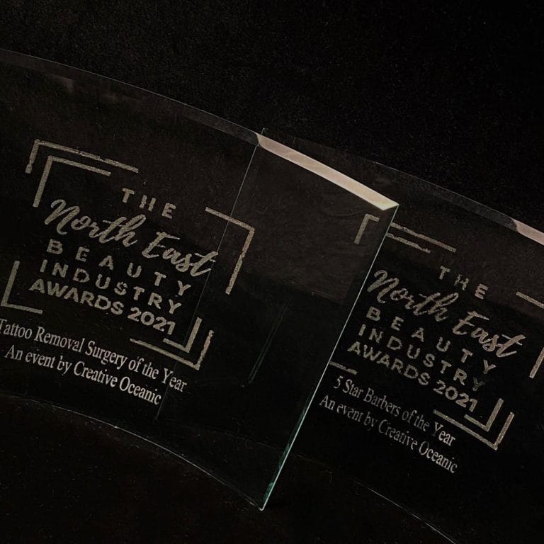 Barber awards for Skins & Needles Barbers.